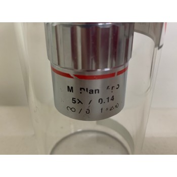 Mitutoyo M Plan Apo 5x /0.14 ∞ / 0 f=200 Microscope objective Lens
